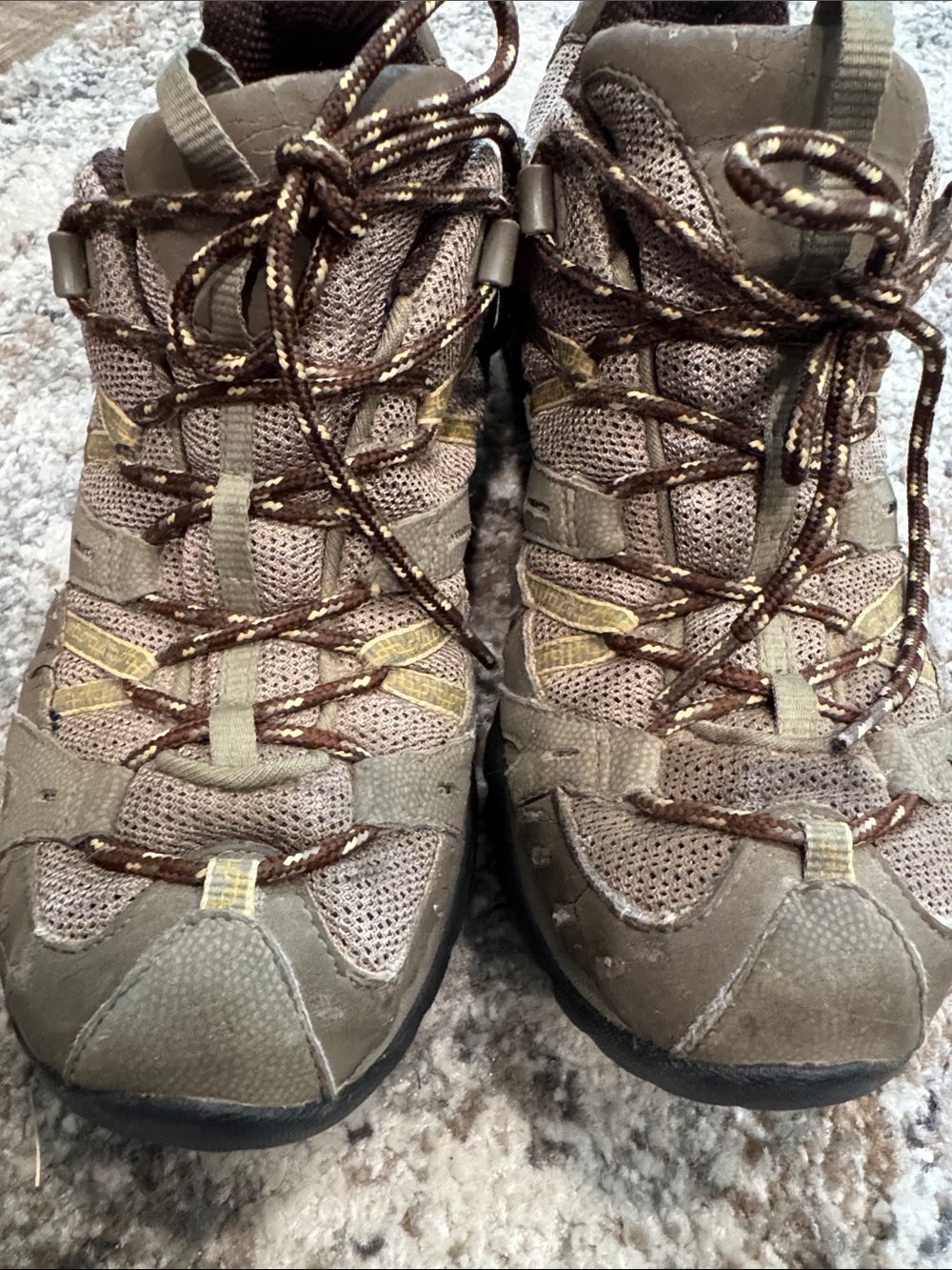 Merrell Siren Sport Women 9.5 GoreTex XCR/Brindle Hiking Trail Shoe Brown